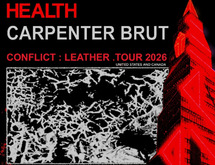 HEALTH / Carpenter Brut / Desire on Apr 7, 2026 [574-small]