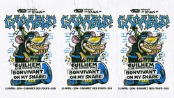 Capable! / Guilhem & The Bamboo Bones / BonVivant / Oh my snare! on Apr 11, 2026 [532-small]