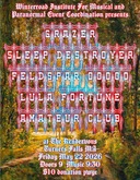 Grazer / Sleep Destroyer / Feldspar 0000 / Lula Fortune / Amateur Club on May 22, 2026 [946-small]