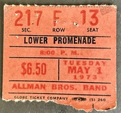 The Allman Brothers Band on May 1, 1973 [139-small]
