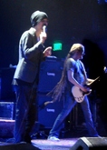 HIM ~ Ville Valo &
Linde Lindström , tags: HIM, Anaheim, California, United States, House of Blues Anaheim - HIM / We Are the Fallen / Dommin / Drive A on Apr 21, 2010 [866-small]
