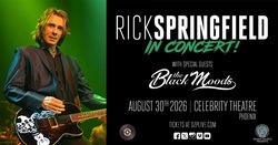 Rick Springfield / The Black Moods on Aug 30, 2026 [926-small]