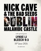 Nick Cave and The Bad Seeds / Bleach 9:3 / Lykke Li on Jun 10, 2026 [021-small]