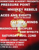 Pressure Point / Whiskey Rebels / Madhouse Desciples / Aces & Eights / Factory Minds on Aug 22, 2009 [149-small]