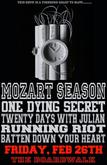 Mozart Season / One Dying Secret / Hello Sailor / Running Riot / Batten Down Your Heart on Feb 26, 2010 [191-small]
