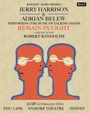Jerry Harrison & Adrian Belew / Robert Randolph on Apr 2, 2026 [973-small]