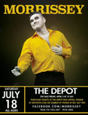 Morrissey gig poster, tags: Morrissey, Gig Poster - Morrissey on Jul 18, 2015 [903-small]