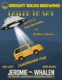 Failed to Say / Behold! True Believers / Matthew Spence on May 9, 2026 [261-small]