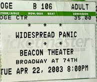 Widespread Panic on Apr 22, 2003 [721-small]