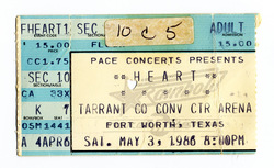 Heart / Honeymoon Suite on May 3, 1986 [305-small]