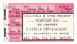 Midnight Oil / Hunters & Collectors on Jun 13, 1990 [457-small]