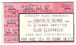 Concrete Blonde on Aug 10, 1990 [536-small]