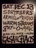 Rat-O-Matic / The Storytellers / Armed Forces Radio / Warm Streams on Dec 13, 2008 [668-small]