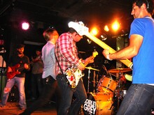 Scarlet Grey ~ Danny Duran, Benjamin Grey, Matthew Edwall, Rick Robbins & Pete Emperador, tags: Scarlet Grey, Anaheim, California, United States, Chain Reaction - Eudora / Say Anything / Scarlet Grey / Lunar Fiction / A Faylene Sky on May 10, 2008 [664-small]