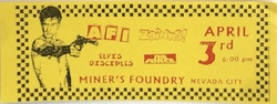 AFI / Zoinks! / Elvis Disciples / The Force on Apr 3, 1996 [784-small]