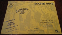 I did not attend this concert, but these were handed out at the 3/11/1987 concert I did attend in Dayton, Ohio, Beastie Boys on Apr 3, 1987 [117-small]
