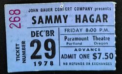 Sammy Hagar / Sequel on Dec 29, 1978 [544-small]