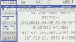 Static-X / Soulfly / Soil / onesidezero on Feb 23, 2002 [421-small]