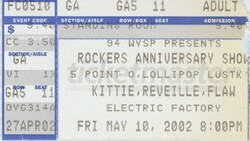 94 WYSP Rockers Anniversary Show on May 10, 2002 [422-small]