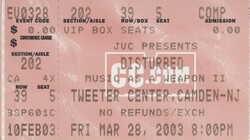 Disturbed / Chevelle / Taproot / Ünloco on Mar 28, 2003 [430-small]