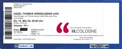 tags: Hazel Brugger, Thomas Spitzer, Marc-Uwe Kling, Cologne, North Rhine-Westphalia, Germany, Ticket, Theater am Tanzbrunnen - Hazel Brugger / Thomas Spitzer / Marc-Uwe Kling on Mar 12, 2026 [288-small]
