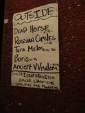 Dead Horse / Russian Circles / Tera Melos / Boris / Ancient VVisdom on Nov 5, 2011 [205-small]