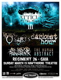 Born of Osiris / Darkest Hour / As Blood Runs Black / The Human Abstract / Regiment 26 / Gaia on Mar 13, 2011 [364-small]