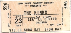 The Kinks on Apr 23, 1983 [516-small]