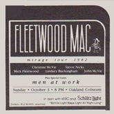 Fleetwood Mac / Men At Work on Oct 3, 1982 [902-small]