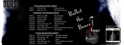 Ballet the Boxer Tour Poster, tags: Ours, Advertisement - Ours / Aura / Updownup on Aug 21, 2012 [047-small]