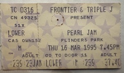 tags: Ticket - Pearl Jam on Mar 16, 1995 [501-small]