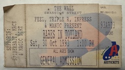 tags: Ticket - Babes in Toyland on Oct 30, 1993 [530-small]