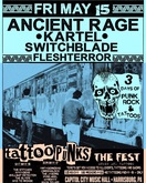 Ancient Rage / Kartel / Switchblade / Fleshterror on May 15, 2026 [930-small]