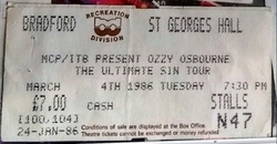 Ozzy Osbourne / Chrome Molly on Mar 4, 1986 [939-small]