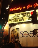 Whiskey Marquee, tags: Artizan, Aeonic Impulse, Tower Guard, Devil's Alley, Fates Warning, West Hollywood, California, United States, Whisky a Go Go - Fates Warning / Artizan / Aeonic Impulse / Tower Guard / Devil's Alley on Dec 10, 2013 [955-small]