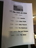 The Slates (UK) / The Last Pioneers / The Glasshouse / Daisy Peacock / Oliver Pinder / Zebedee on May 17, 2026 [413-small]