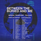 Between The Buried And Me / Imperial Triumphant / The World Is a Beautiful Place & I Am No Longer Afraid to Die on May 20, 2026 [769-small]