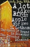 A Lot Like Birds / Apple For Eve / H. Letham / The Dreaded Diamond / Speed of Sound in Seawater on Jan 16, 2010 [778-small]