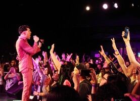 Dreamcar ~ Davey Havok , tags: DREAMCAR, West Hollywood, California, United States, The Roxy Theatre - DREAMCAR / Sharp/Shock on Apr 12, 2017 [351-small]