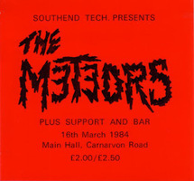 The Meteors / Outer Limits on Mar 16, 1984 [370-small]