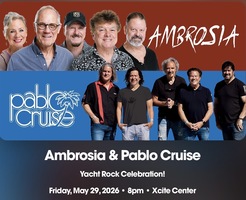 tags: Ambrosia, Pablo Cruise, Gig Poster - Ambrosia / Pablo Cruise on May 29, 2026 [147-small]