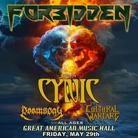 forbidden / Cynic / Doomsday / Cultural Warfare on May 29, 2026 [213-small]