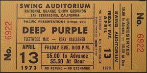 Deep Purple / Fleetwood Mac / Rory Gallagher on Apr 13, 1973 [621-small]