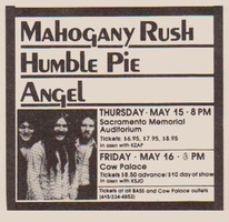 Mahogany Rush / Humble Pie / Angel on May 16, 1980 [481-small]