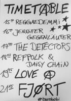Fjørt / Love A / Refpolk & Daisy Chain / The Detectors / Jennifer Gegenläufer / Reggeademmi on May 21, 2016 [174-small]
