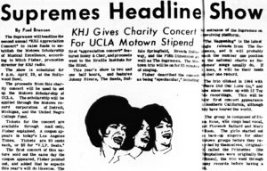 The Supremes @ The Hollywood Bowl - 4.29.67, tags: The Supremes, Johnny Rivers, The Seeds, Buffalo Springfield, 5th Dimension, Brenda Holloway, Los Angeles, California, United States, Article, Hollywood Bowl - The Supremes / Johnny Rivers / The Seeds / Buffalo Springfield / 5th Dimension / Brenda Holloway on Apr 29, 1967 [135-small]