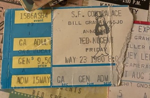 Ted Nugent / Scorpions on May 23, 1980 [323-small]