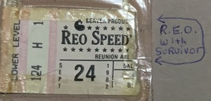 REO Speedwagon / Survivor on Sep 24, 1982 [713-small]