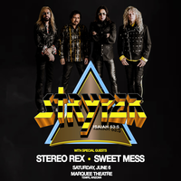 Stryper / Sweet Mess / Stereo Rex on Jun 6, 2026 [134-small]