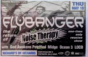 Flybanger / Noise Therapy / God Awakens / Petrified / Midge / Ocean 3 / Loco on May 10, 2001 [652-small]